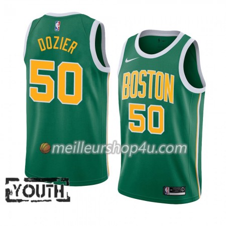 Maillot Basket Enfant Boston Celtics P.J. Dozier 50 2018-19 Nike Vert Swingman